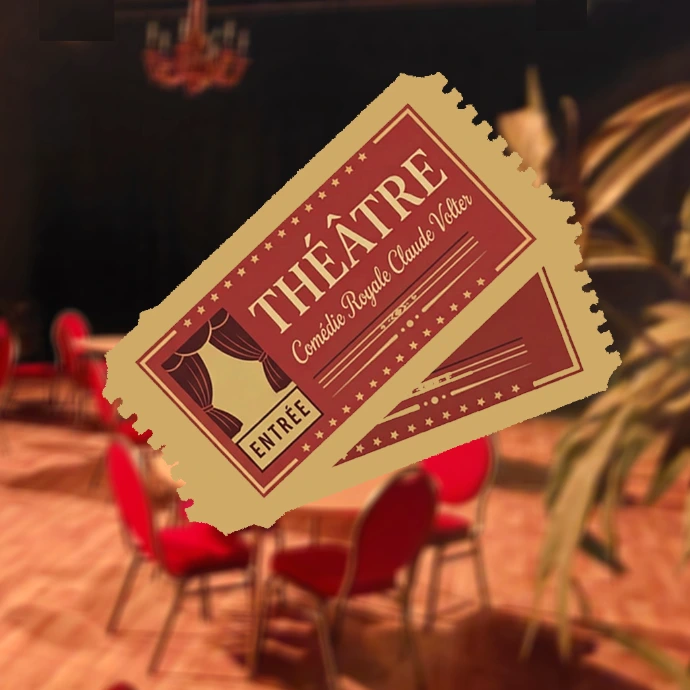 Ticket de la comédie royale